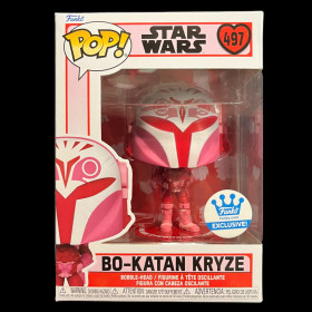 Star Wars : The Mandalorian - Pop! Valentines - Bo-Katan Kryze n°497 BOITE ABIMEE