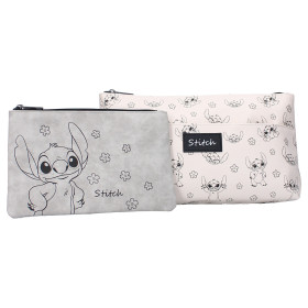 Disney : Lilo & Stitch - Trousse de voyage + pochette Stitch