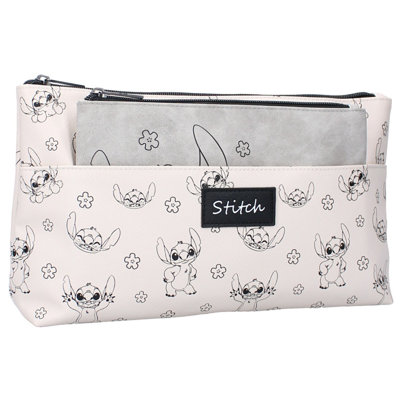 Disney : Lilo & Stitch - Trousse de voyage + pochette Stitch