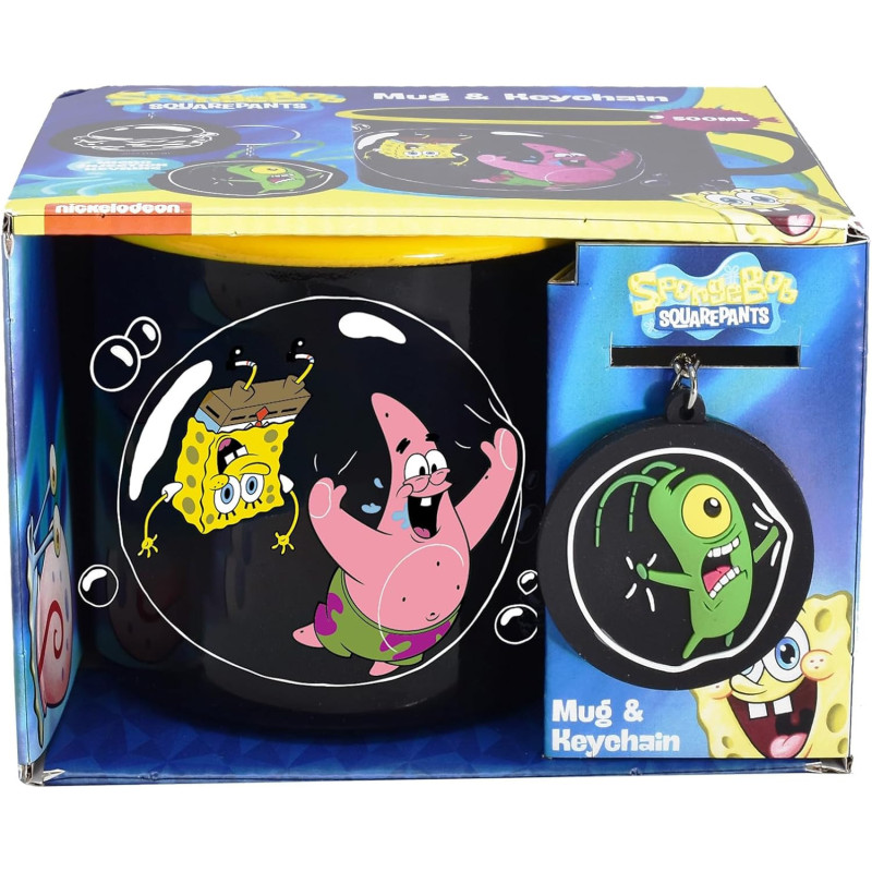 Spongebob : Bob l'éponge - Set Mug + porte-clé