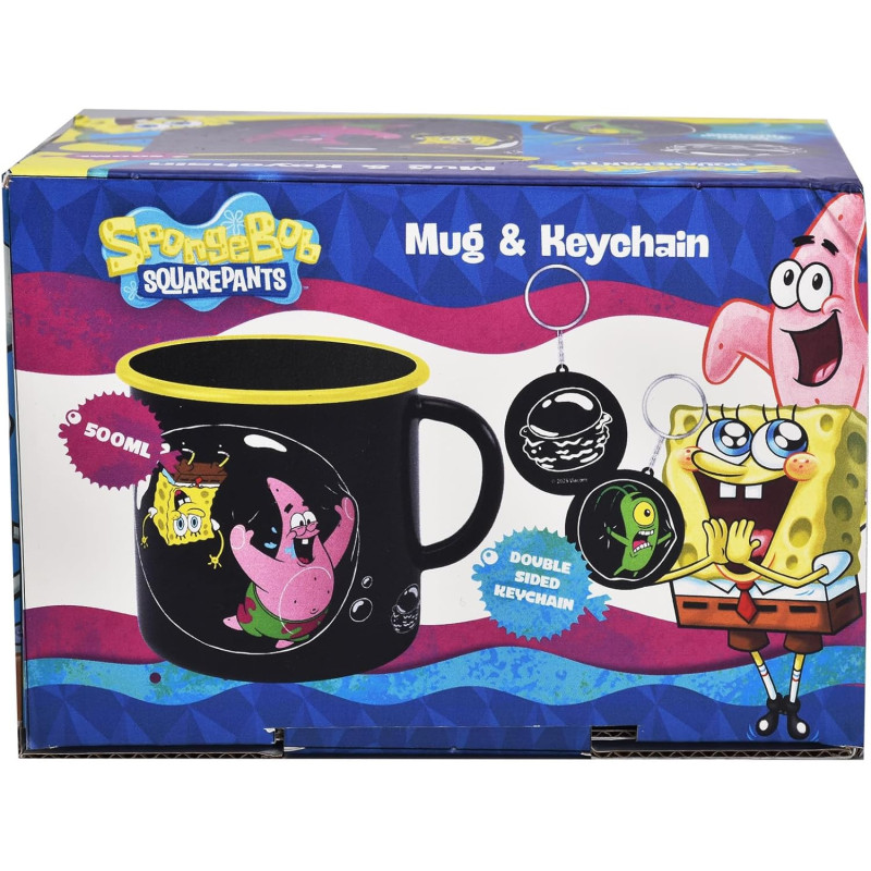 Spongebob : Bob l'éponge - Set Mug + porte-clé