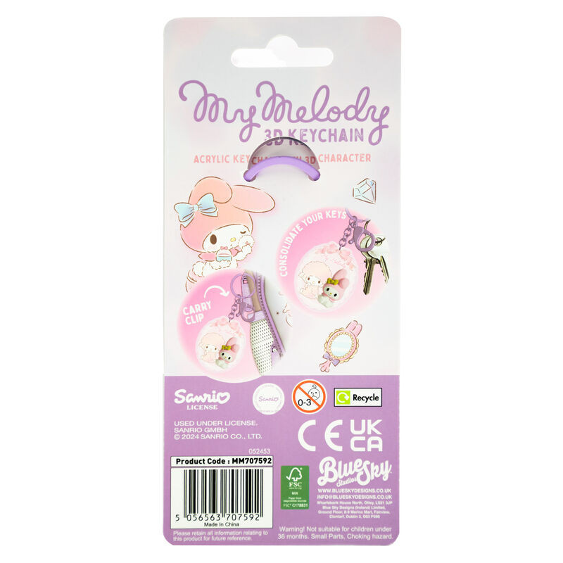 Sanrio - Porte-clé 3D My Melody