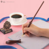 Harry Potter - Stylo baguette + socle & marque-page lenticulaire Luna  Lovegood