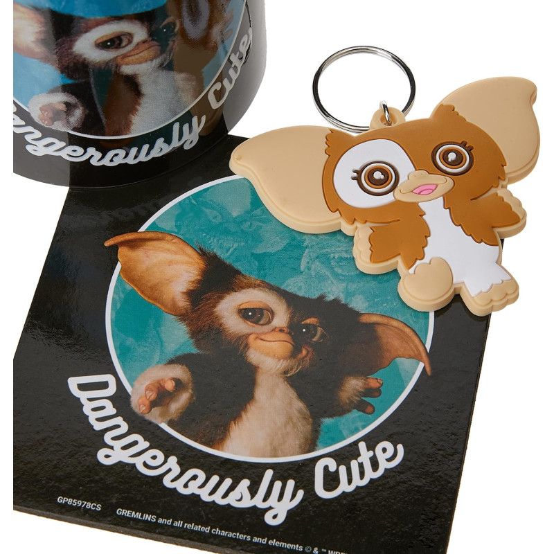 Gremlins - Set porte-clé, mug et sous-verre Gizmo