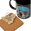 Gremlins - Set porte-clé, mug et sous-verre Gizmo