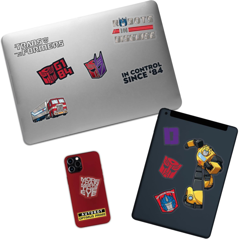 Transformers - Set stickers tech decals Autobots & Decepticons