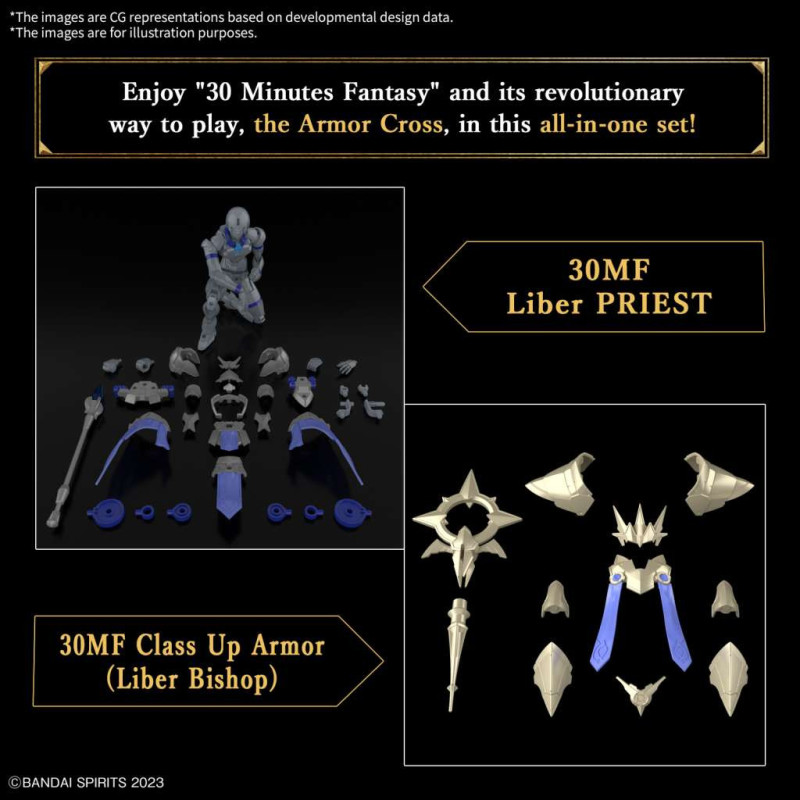 30MF - 30 Minutes Fantasy - Maquette Liber Bishop