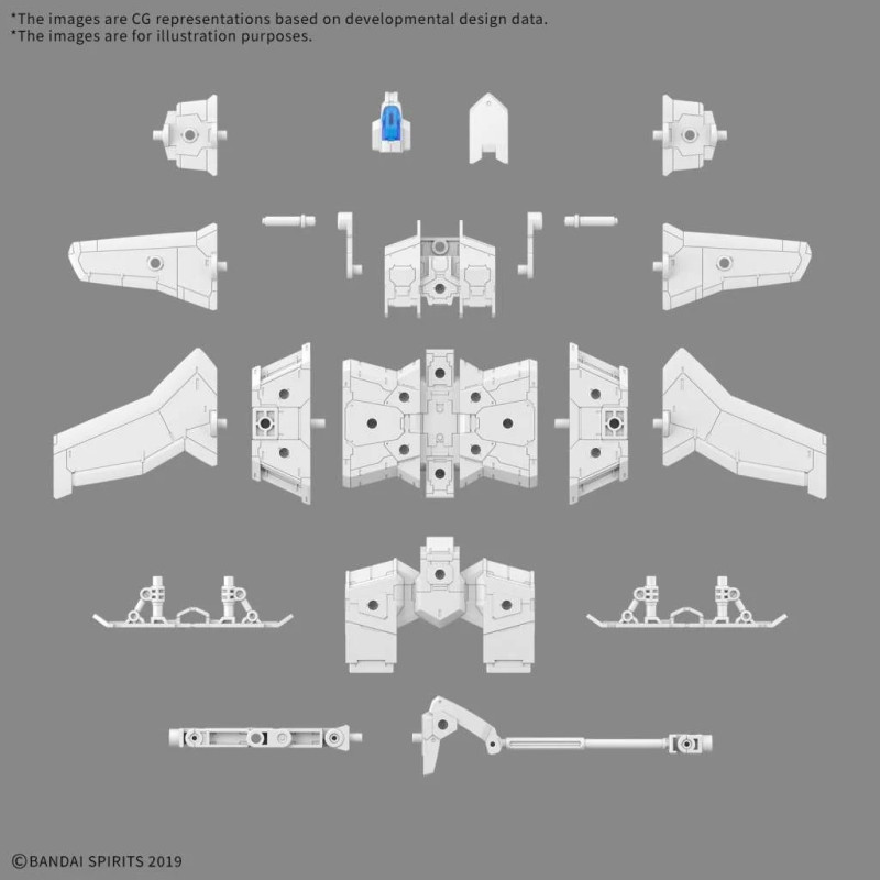 30MM - 30 Minutes Mission - 1/144 Extended Armament Vehicle (Wing Mobile Ver.)