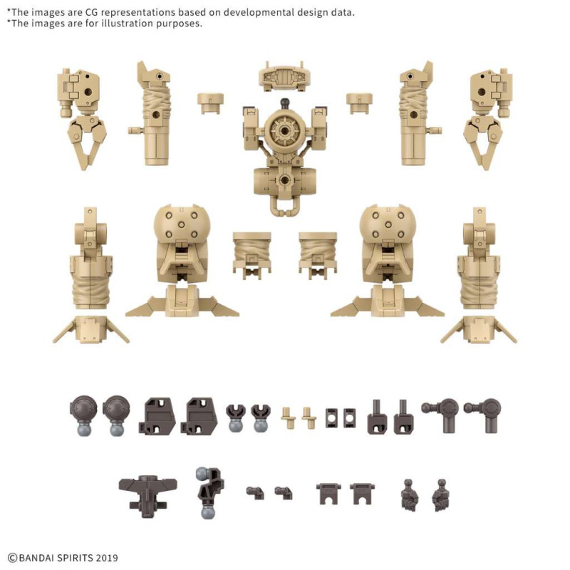 30MM - 30 Minutes Mission - 1/144 Option Parts Set 18 (Arm Unit / Leg Unit 2)
