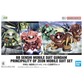 Gundam - BB Senshi Gundam Zeon Army MS Set