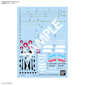 Macross - HG 1/100 VF-22S Sturmvogel II Water Decals
