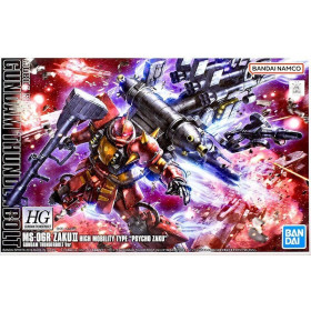 Gundam - HG 1/144 MS-06R Zaku II High mobility type Psycho Zaku