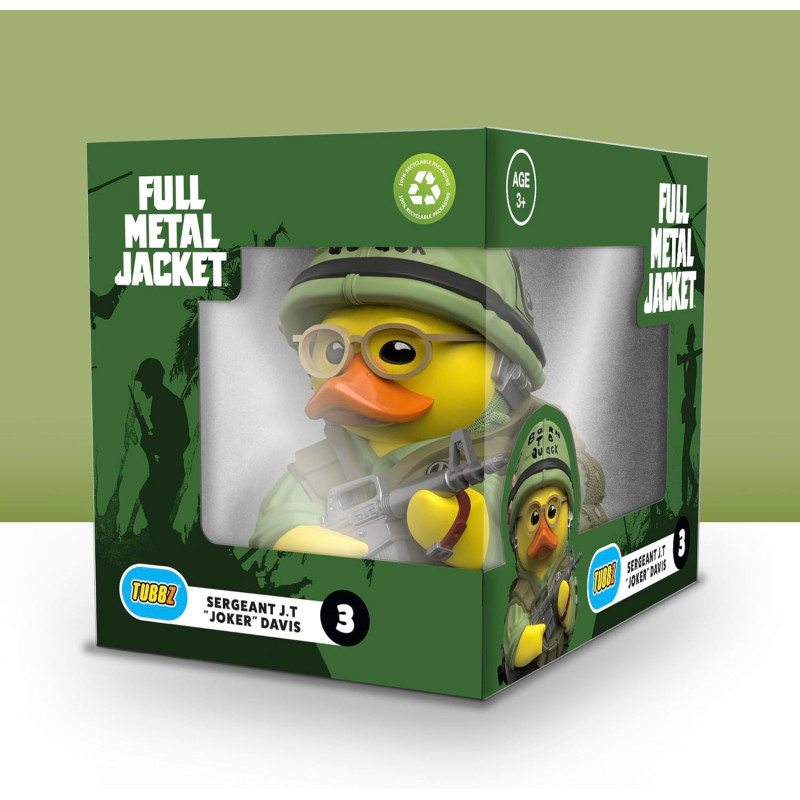 Full Metal Jacket - Figurine canard TUBBZ Sgt J.T Davis 10 cm Boxed Edition