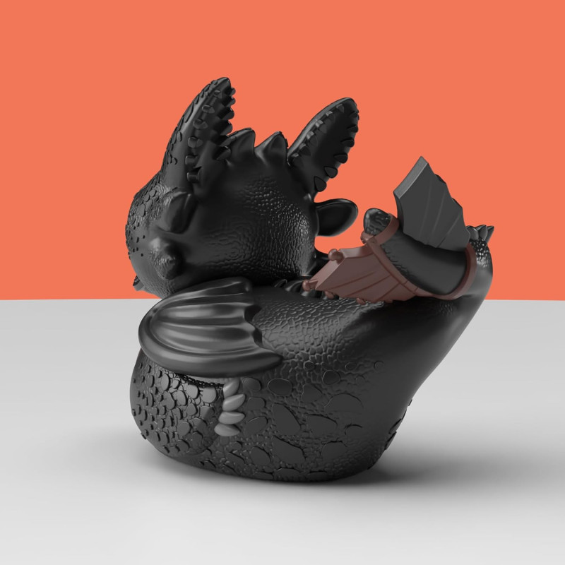 How to train your Dragon - Dragons - Figurine canard MINI TUBBZ Toothless 5 cm