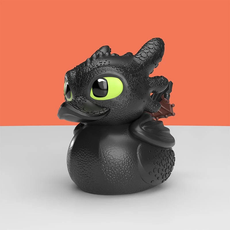 How to train your Dragon - Dragons - Figurine canard MINI TUBBZ Toothless 5 cm