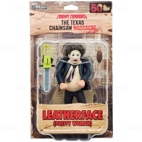 Texas Chainsaw Massacre - Toony Terrors - Figurine  J50th Anniversary Pretty Woman Leatherface 15 cm