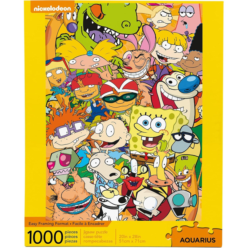 Nickelodeon - Puzzle 1000 pièces Cast