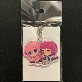Bocchi the Rock ! - Puchimemo Porte-clés acrylique Hitori Goto & Kikuri Hiroi