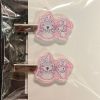 Odekake Kozame x Sanrio - Set de 2 clips à cheveux My Melody & Odekake Kozame
