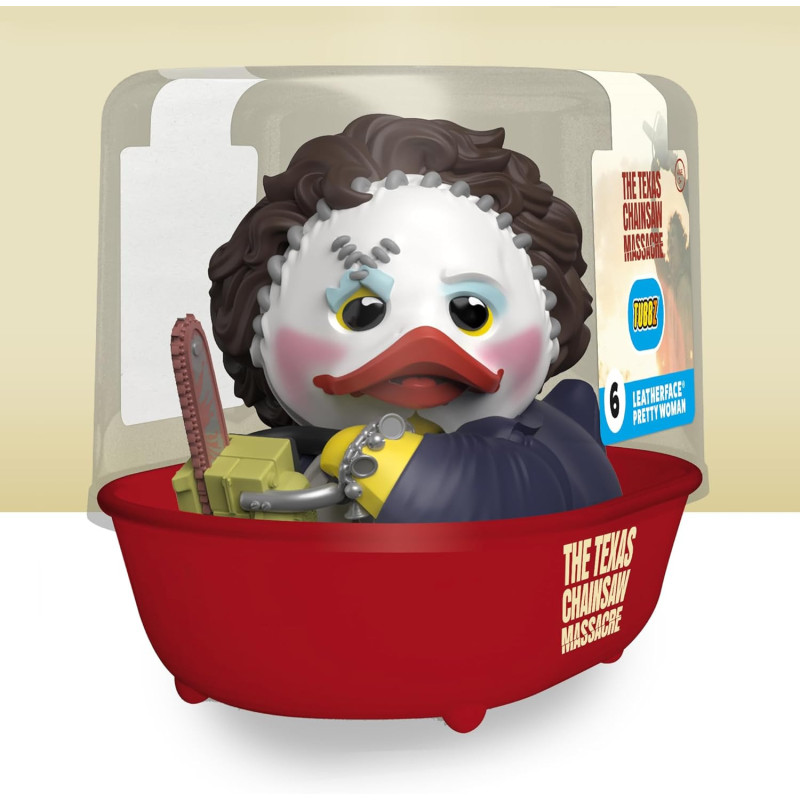 Texas Chainsaw Massacre - Figurine canard TUBBZ Leatherface Pretty Woman 10 cm 1st Edition