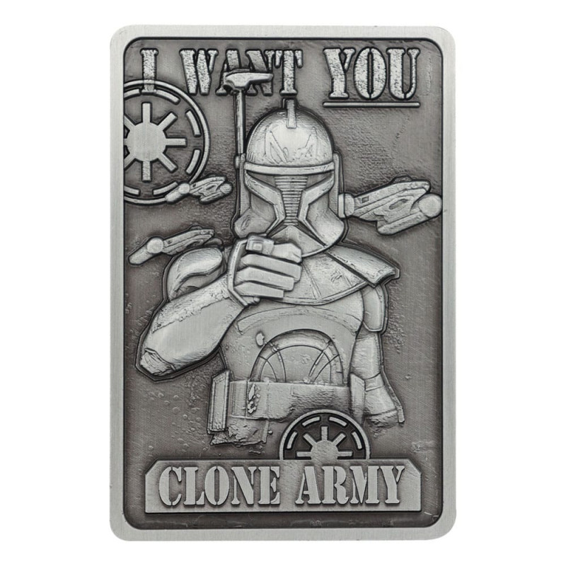 SEPTEMBRE 2025 : Star Wars: The Clone Wars - Lingot Captain Rex 5000 exemplaires