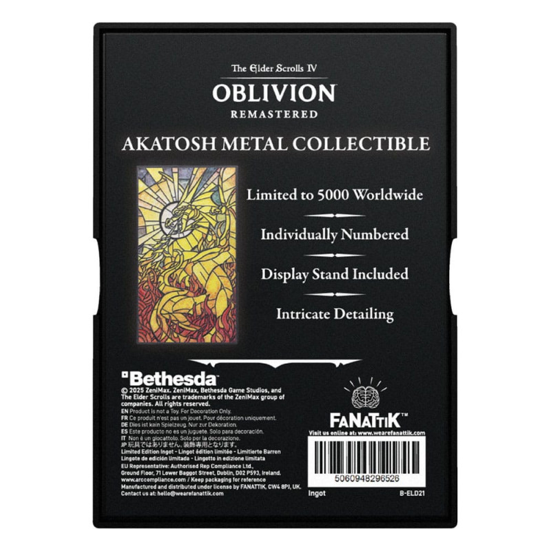 The Elder Scrolls – Lingot Akatosh – Fanattik