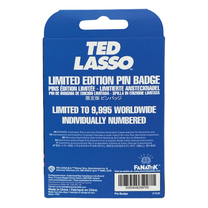 OCTOBRE 2025 : Ted Lasso - Pins Believe 9995 exemplaires