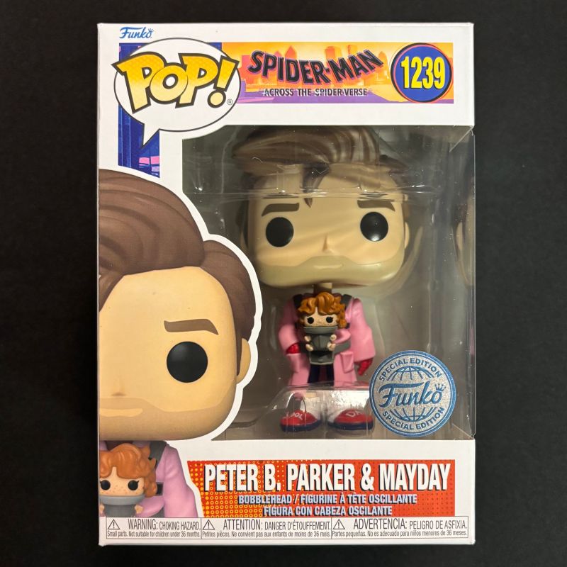 Spider-Man: Across the Spider-verse - Pop! - Peter B. Parker & Mayday n°1239
