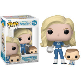 Marvel : Fantastic Four - Pop! - Sue Storm Invisible Woman & Franklin n°1514