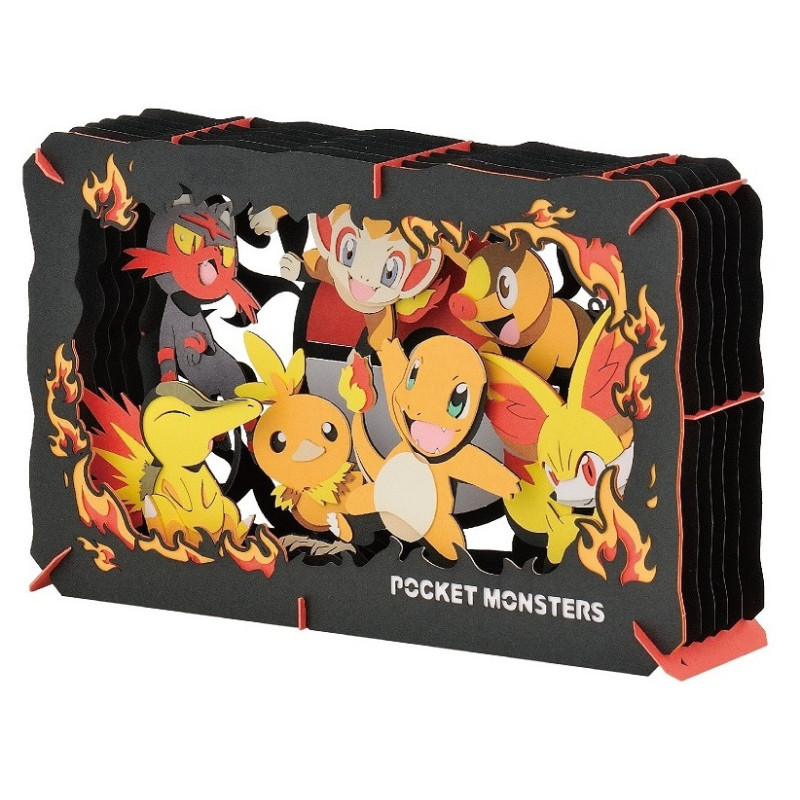 Pokemon - Théâtre de papier Fire Type
