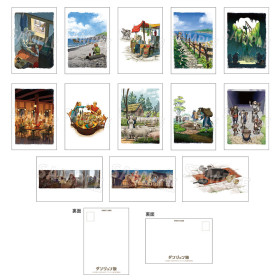 Delicious in Dungeon (Dungeon Meshi) - Set de cartes postales Season 1