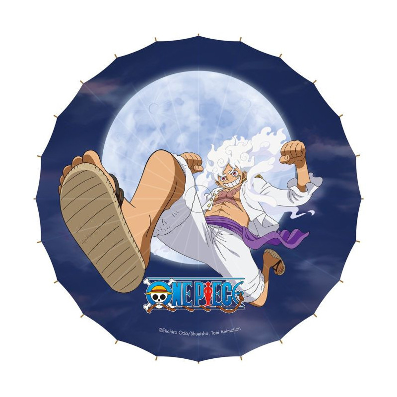 One Piece - Ombrelle en papier et bambou Monkey D. Luffy Gear 5th