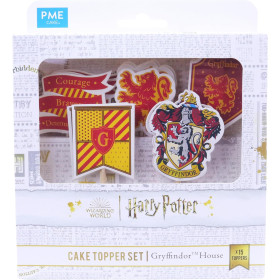 Harry Potter - Set de 25 toppers Gryffindor