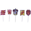 Harry Potter - Set de 15 toppers Gryffindor