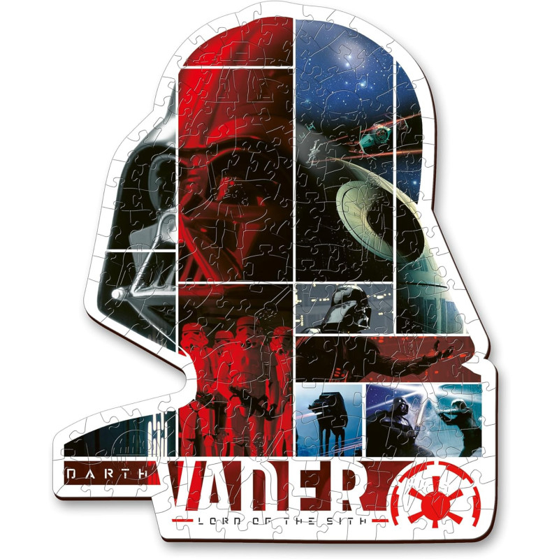 Star Wars - Puzzle en bois 160 pièces Darth Vader