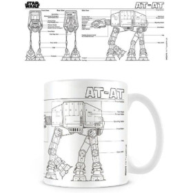 Star Wars - Mug AT-AT Sketch