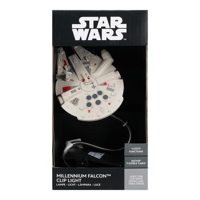 Star Wars - Lampe clip lecture Millenium Falcon