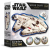 Star Wars - Puzzle en bois 160 pièces Millenium Falcon