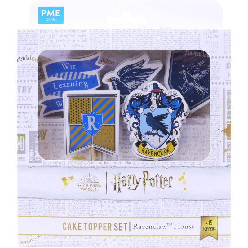 Harry Potter - Set de 15 toppers Ravenclaw