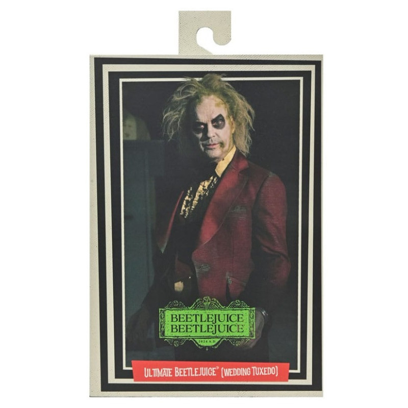 Beetlejuice Ultimate Wedding Tuxedo 7” Figurine – NECA