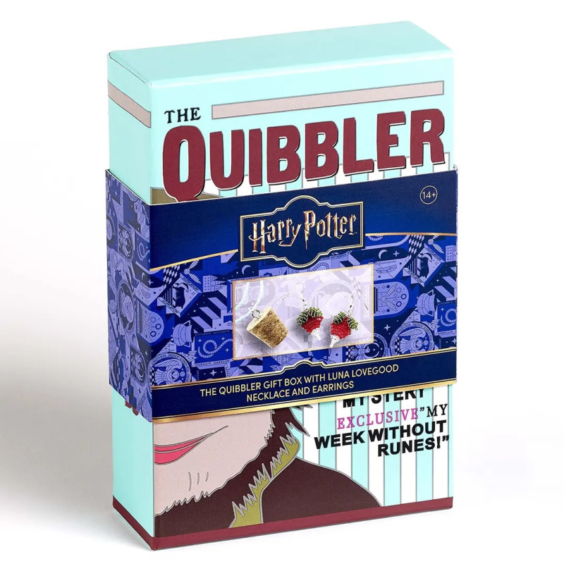 Harry Potter - Coffret cadeau Boucles d'oreilles et Collier Luna Lovegood