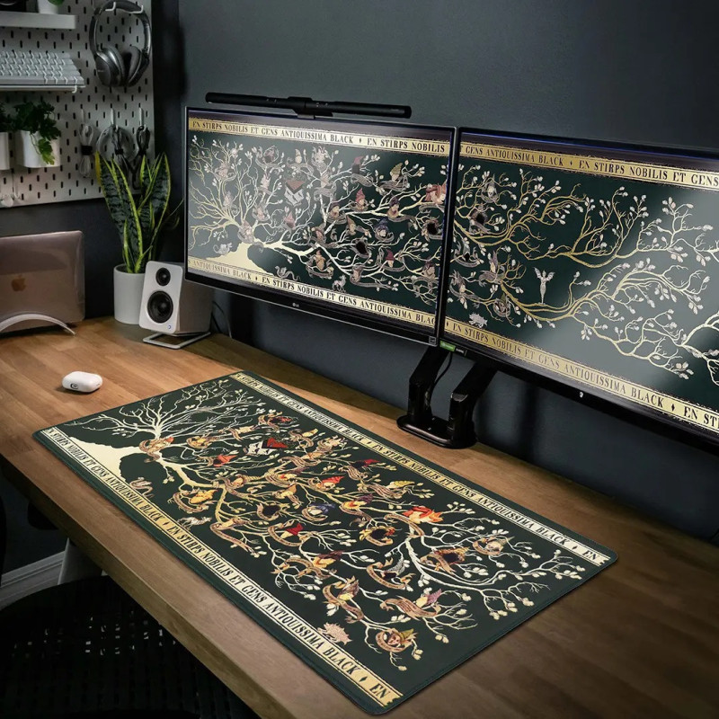 OCTOBRE 2025 : Harry Potter - Tapis de bureau Tapisserie Black Family