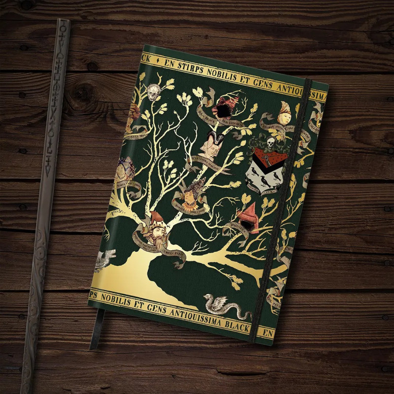 OCTOBRE 2025 : Harry Potter - Carnet Rigide Tapisserie Black Family