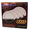 JUILLET 2025 : Lord of the Rings - Set de 4 assiettes Fellowship + ronds de serviette Anneau Unique