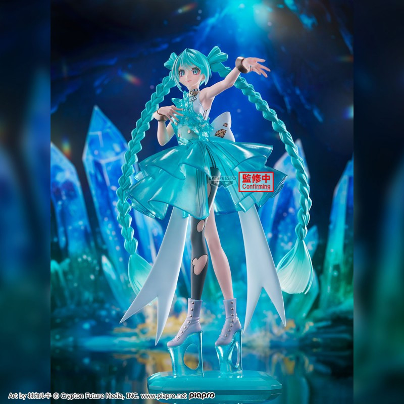 Hatsune Miku - Figurine Clearluxe Emerald Gem
