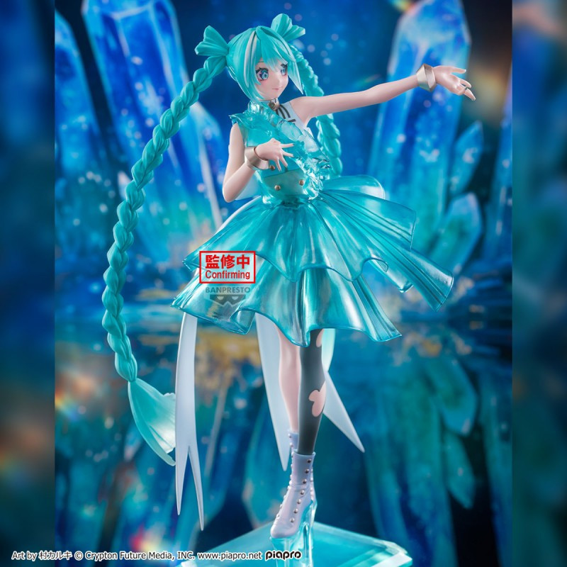 Hatsune Miku - Figurine Clearluxe Emerald Gem