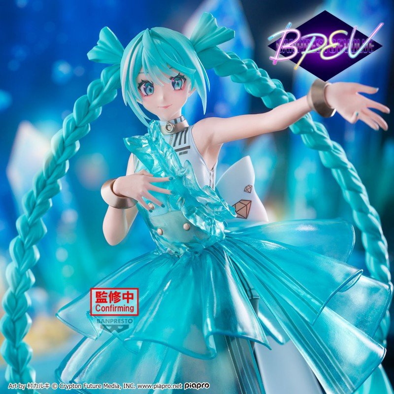 MARS 2026 : Hatsune Miku - Figurine Clearluxe Emerald Gem
