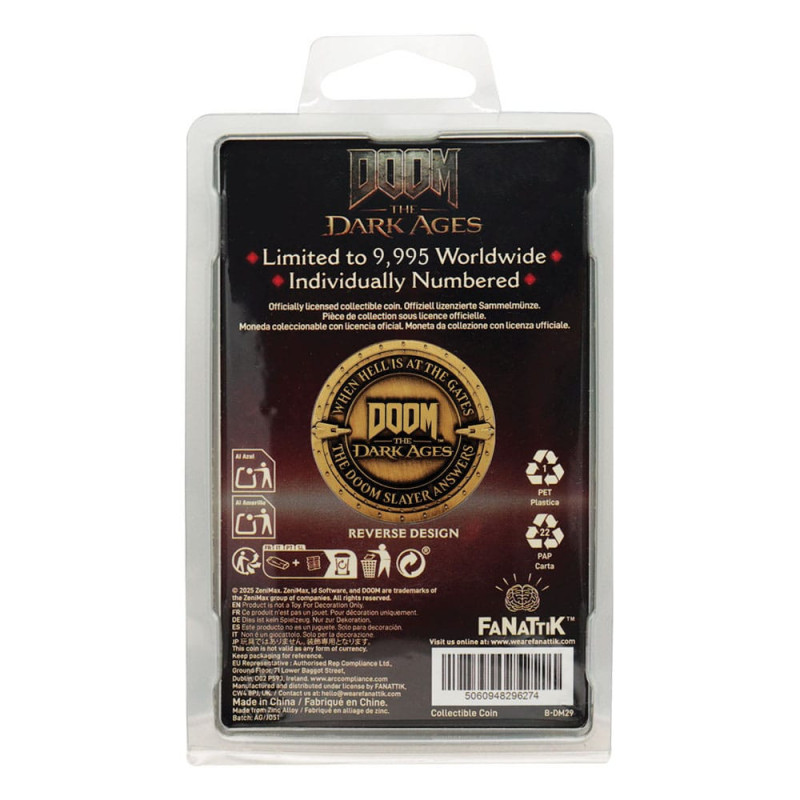 AOUT 2025 : Doom III : The Dark Ages - Pièce de collection 9995 exemplaires