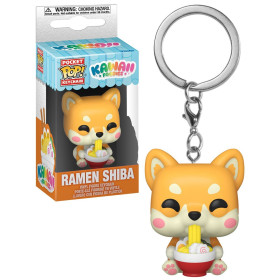 Kawaii Foodies - Pop! Pocket - Porte-clé Ramen Shiba