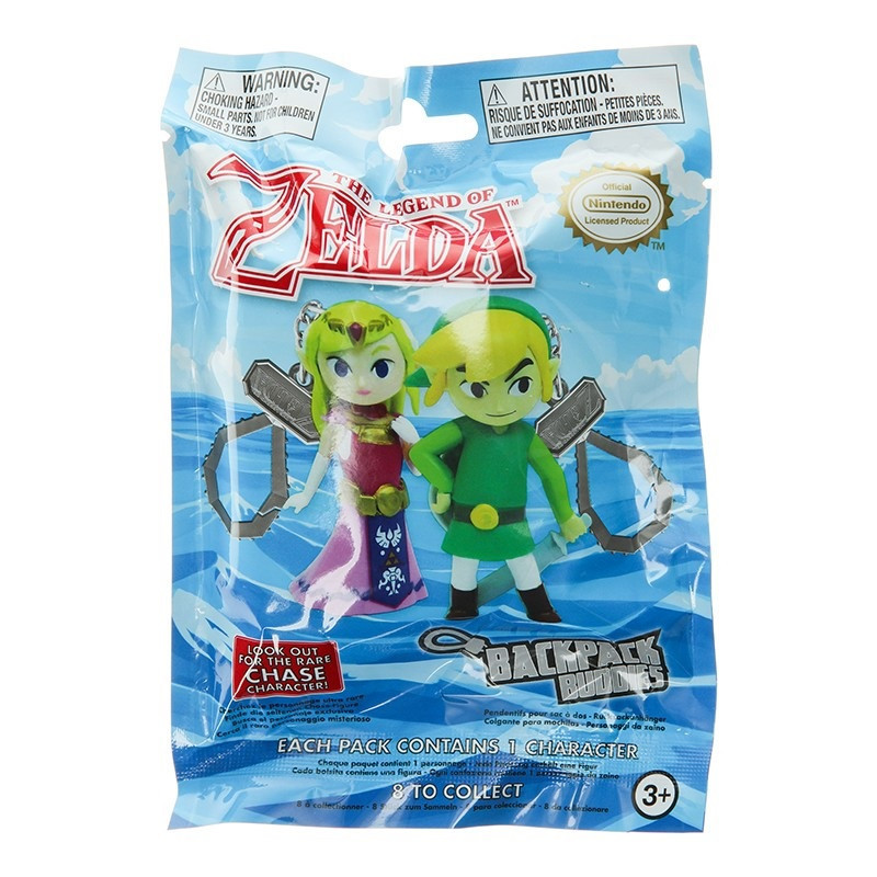 Zelda - Porte-clé sac à dos Bag Clip 1 EXEMPLAIRE ALEATOIRE